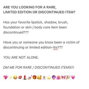 Looking for your favorite RARE, Discontinued, Limited Edition Item?